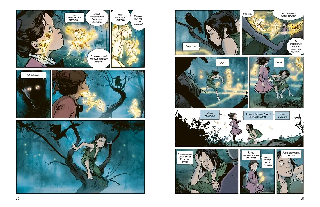 Тайная история Питера Пэна: графический роман фото книги маленькое 5