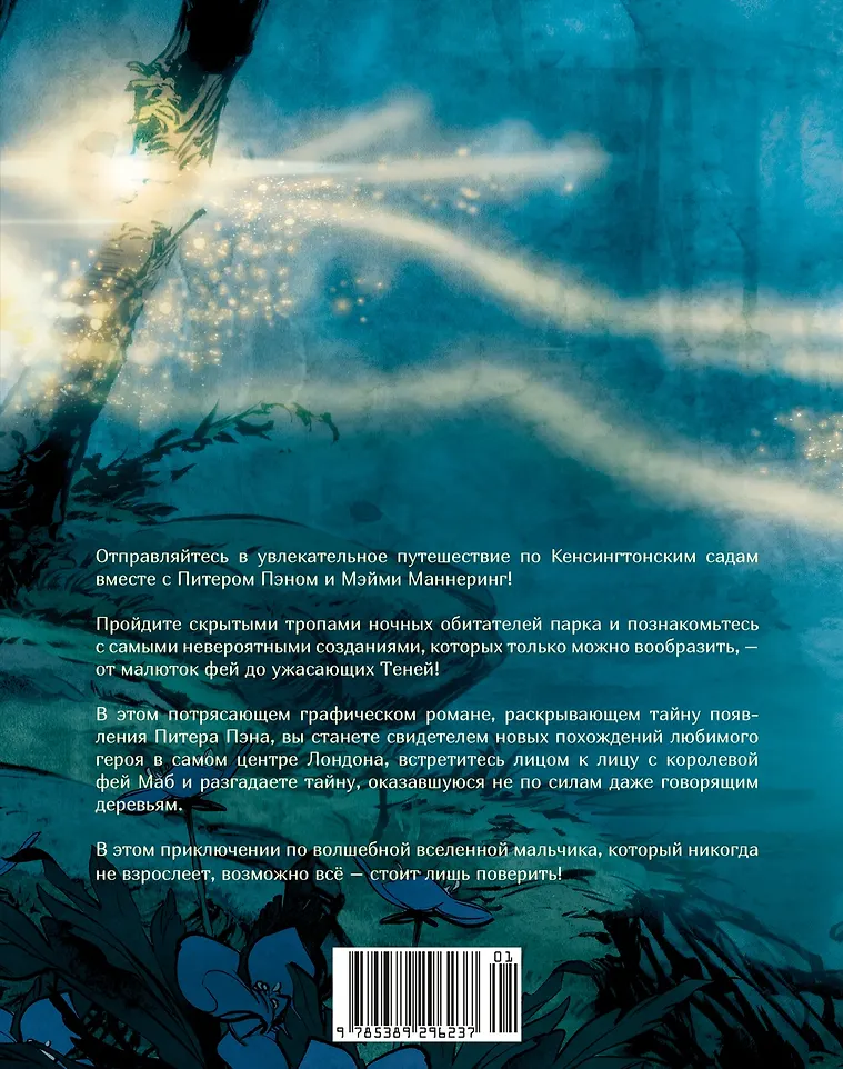 Тайная история Питера Пэна: графический роман фото книги маленькое 6