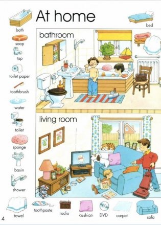 First Thousand Words in English фото книги 2