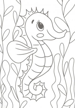 Раскраска. Кто живет в океане? фото книги 2