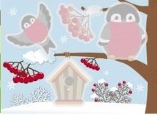 Многоразовые водные раскраски. Выпуск 8. Снегири фото книги