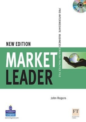 Market Leader Pre-Intermediate (New Edition). Practice File (+ Audio CD) фото книги