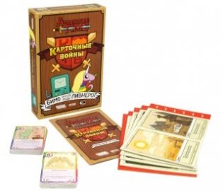 Настольная игра "Время приключений. Карточные войны. Бимо против Леди Ливнерог" фото книги 2