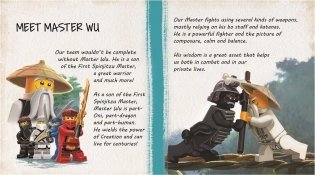 LEGO NINJAGO: Dive Into the Ninja World: An Epic Guide (with Nya Minifigure) фото книги 4