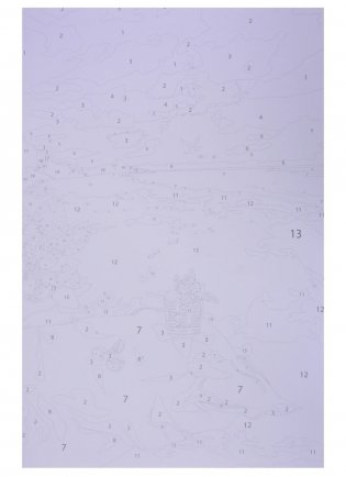 Картины для раскрашивания по номерам "Ванильное небо" фото книги 4