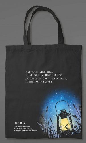 Сумка холщовая «Шолох» фото книги