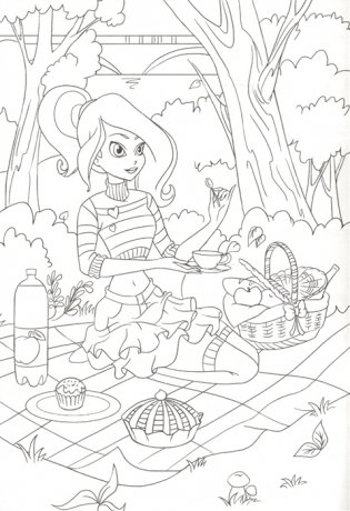 Раскраска. В стране фей фото книги 2