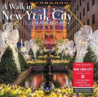 Walk in new york city 2023 wall calendar фото книги