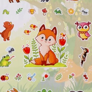 Лесные животные. Альбом 150 наклеек фото книги 4