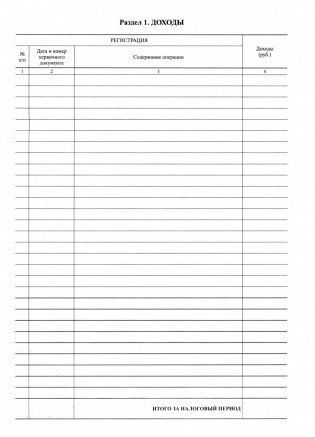 Книга учета доходов индивидуальных предпринимателей, применяющих патентную систему налогообложения фото книги 2