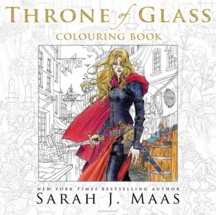 The Throne of Glass Colouring Book фото книги