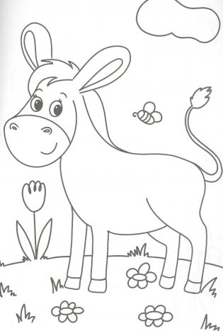 Раскраска. Кто живет на ферме? фото книги 2