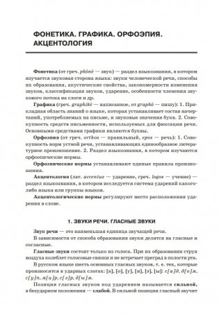 Русский язык. Весь школьный курс: от фонетики до текста фото книги 15