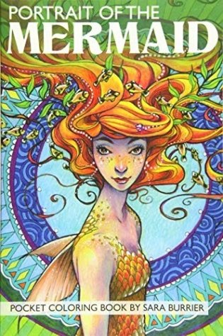 Portrait of the MERMAID Coloring Book фото книги