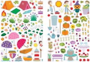 600 наклеек. Окружающий мир фото книги 2