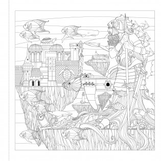 Hidden Wonders: Atlantis: A Seek-And-Find Coloring Book of the Legendary Sunken City фото книги 5