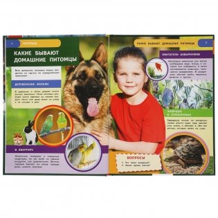 Питомцы. Энциклопедия с развивающими заданиями фото книги 3
