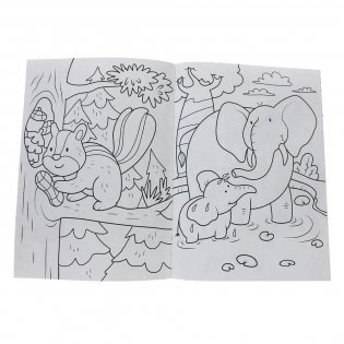 Разукрашка. Любимые животные новые фото книги 2