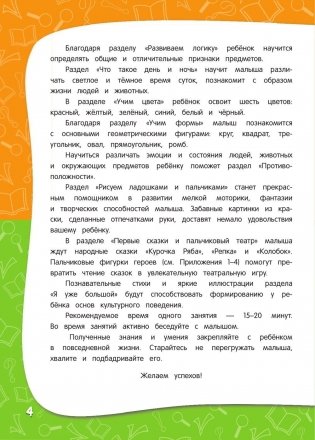 Годовой курс занятий. Все необходимое в одной книге. Для детей 1-2 лет фото книги 5