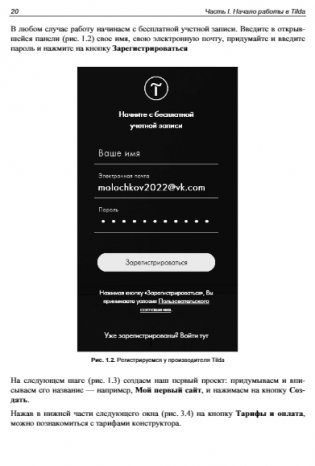 Создание сайтов на Tilda с использованием искусственного интеллекта. Самоучитель фото книги 19