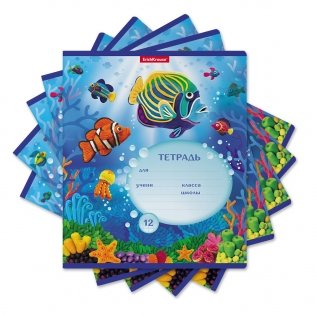 Тетрадь "Мир из пластилина", А5, 12 листов, клетка фото книги 2