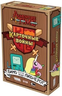 Настольная игра "Время приключений. Карточные войны. Бимо против Леди Ливнерог" фото книги