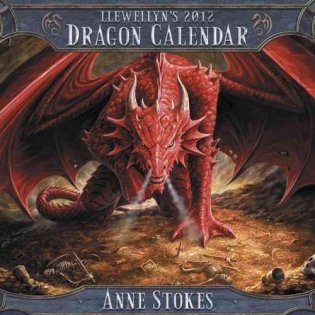 Llewellyn's 2012 dragon calendar фото книги