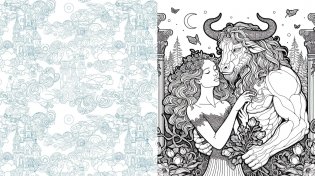 Monster Romance Coloring Book фото книги 7