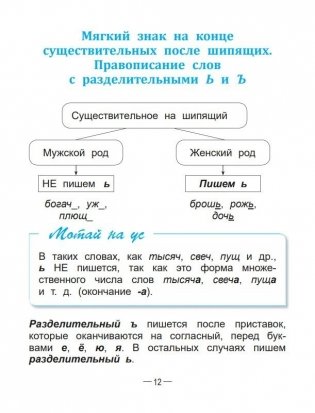 Справочник по русскому языку в начальной школе. 4 класс фото книги 12