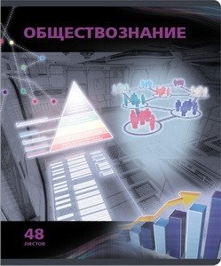 Тетрадь "Videoterminal. Обществознание", А5, 48 листов, клетка фото книги
