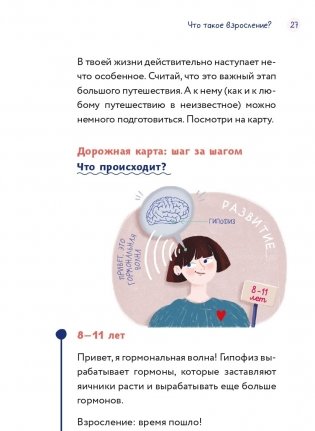 Тело, эмоции, отношения, ты. Красивая книга о взрослении для девочек фото книги 6