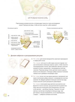 Акварельные персонажи. Уроки рисования от азиатских иллюстраторов фото книги 7