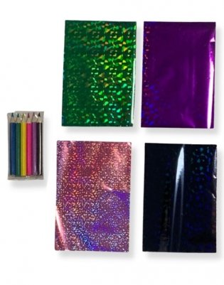 Раскраска с карандашами и фольгой для аппликации "L.O.L. SURPRISE! Очаровательные подружки" фото книги 3