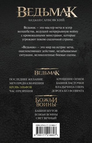 Кровь эльфов фото книги 2