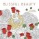Blissful Beauty Coloring Book: Anti-Stress Coloring Book фото книги маленькое 2