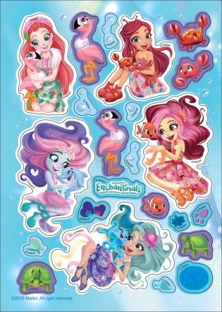 ТМ Enchantimals. Коллекция наклеек фото книги 2