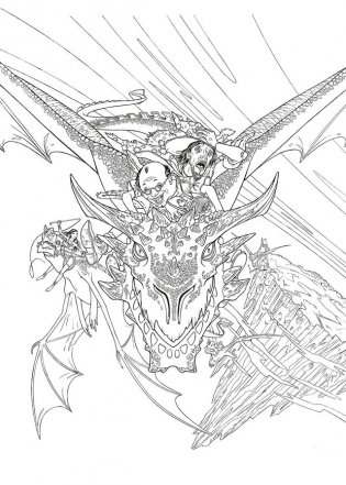 Terry Pratchett's Discworld Colouring Book фото книги 5