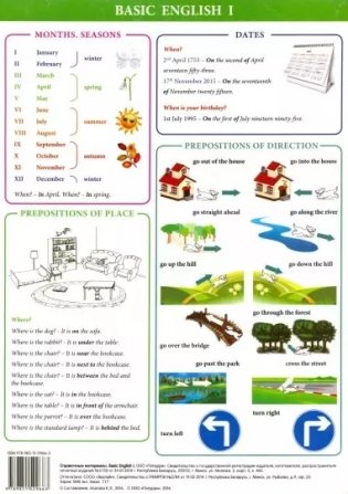 Справочные материалы: Basic English I фото книги 2
