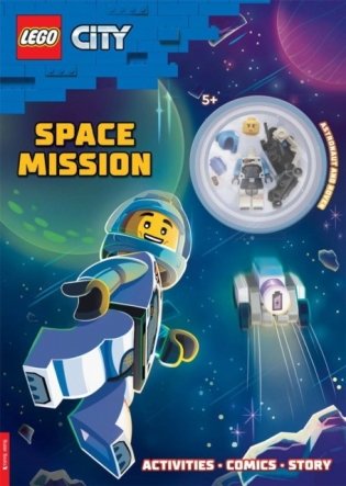 LEGO City: Space Mission (with astronaut LEGO minifigure and rover mini-build) фото книги
