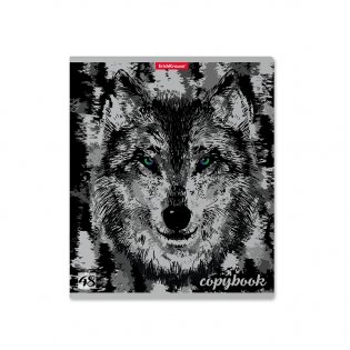 Тетрадь "Wolf", А5, 48 листов, клетка фото книги