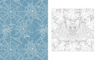 The Gothic Colouring Book фото книги 4