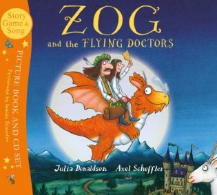 Zog and the Flying Doctors Book and CD фото книги