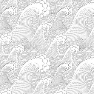 Загадочная Япония. 70 рисунков для раскрашивания и снятия стресса фото книги 3