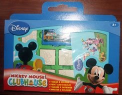 Набор штампов в портфельчике "Клуб Микки-Мауса" фото книги