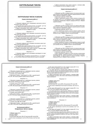 Математика. Самостоятельные и контрольные работы. 5 класс фото книги 3