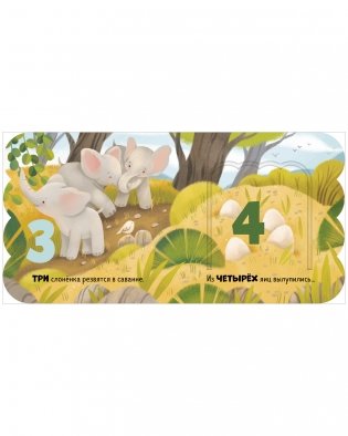 Книжка с окошками. Первый счёт фото книги 4