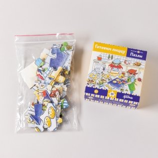 Пазлы с Конни. Готовим пиццу фото книги 4