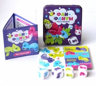 Игра настольная "Фан-фанты" (жестяная коробочка) фото книги 4