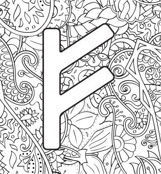 Руны. Рисунки для медитаций фото книги 3