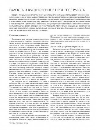 Как рисовать птиц. Руководство фото книги 10